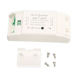 Interruptor Inteligente WiFi AC100-240V Interruptor de Control de Voz Manos Libres Electrodomésticos Interruptor Inteligente de Encendido y Apagado con Manual de Usuario