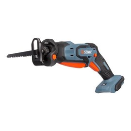 SENIX PSRX2-M1-0 X2 20 Volt Max* 1/2-Inch Compact Reciprocating Saw Power Tool, Variable Speed, 2800 SPM Max, Tool-Less Blade Clamp, 3-Mode LED Light, Tool Only, Battery Not Included