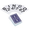 S&S Worldwide Jumbo Bingo Calling Cards. 5-3/4" High Cards with