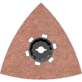 Bosch Professional MAVZ 116 RT2 Carbide-RIFF Sanding Plate (Starlock, Grit 20, Diameter 116 mm, Multifunctional Tool Accessories)