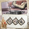 Bencailor 12 Pcs Pot Holders with Pocket Kitchen Hot Potholders