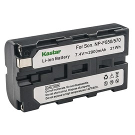 Kastar 4-Pack NP-F550 / NP-F570 Battery Charger, Compatible with Neewer LED Video Lights, 8.4V Output, 24 Min Charge Time