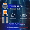 KHGUZ 40PCS Car Dashboard T5 LED Lights, Super Bright Auto