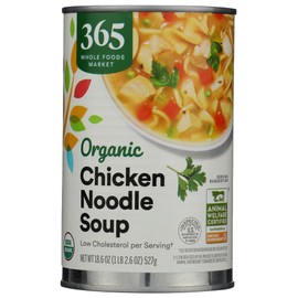 365 by Whole Foods Market, Organic Chicken Noodle Soup, 18.6 Ounce