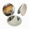 LED Mini Makeup Mirror, Compact Folding Travel Mirror with Touch