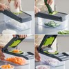 ZOOTSING 16 in 1 Vegetable Cutter, Multifunctional Vegetable Slicer, Slice