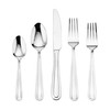 Mikasa 5149066 Kelby Stainless Steel Flatware, 20-Piece Set, Service for