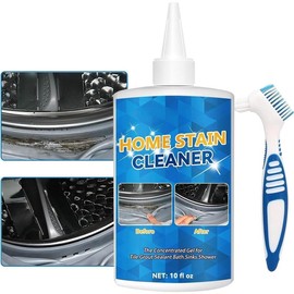 Home Remover Gel, 8 Fl Oz Household Washing Machine Cleaner for Washing Machine, Refrigerator Strips, Cleaner For Tiles Grout Sealant Bathroom Cleaning Home Kitchen Sinks Cleaning Grout Cleaner - Color: 10 Fl Oz (Pack of 1)