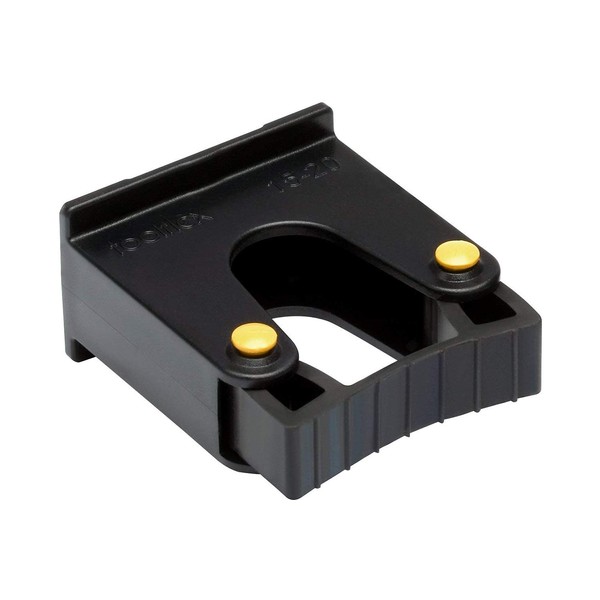 Toolflex Original Holder Black for Tool Walking Sticks Walking Aids 15-20 mm for Aluminium Rail or Single Assembly
