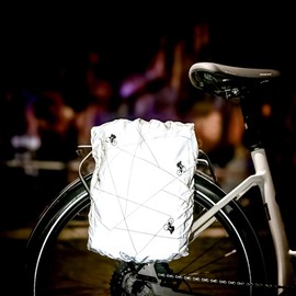 FAHRER Unisex - Adult LUX Reflective Rain Cover L, Grey, L