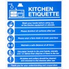 Caledonia Signs 18573H Kitchen COVID19 guidelines