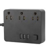 Desktop Smart Fast Charging Power Strip with 3 Outlet 3