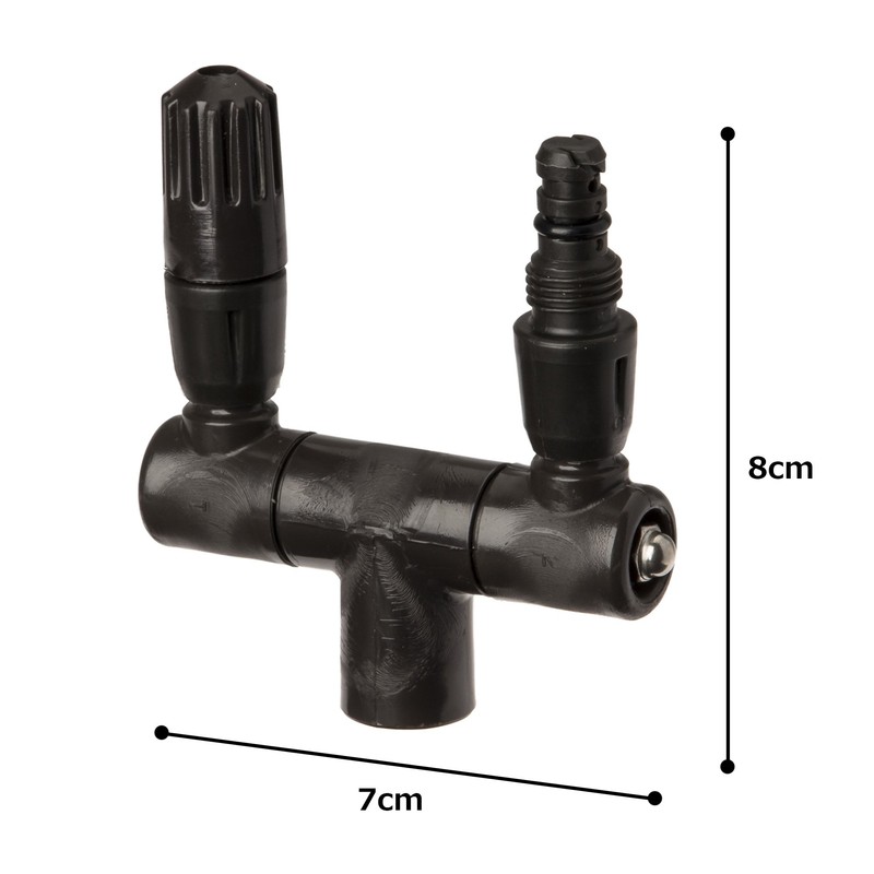 Iris Ohyama Sprayer, Twin Nozzle, Black