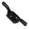 SecureFix Direct Black or Galvanised Cleat Hook 3" - 6"