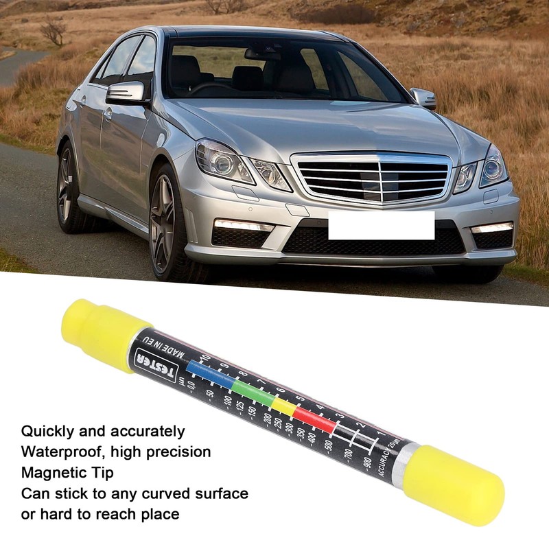 Paint Thickness Gauge Accurate Waterproof Practical Reliable 5 Colors Display