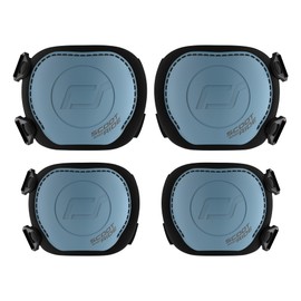 Scoot & Ride Protective Set XXS Children's Protector Set, Elbow Pads, Knee Pads, Protective Equipment, Children from 1 Year (Steel)