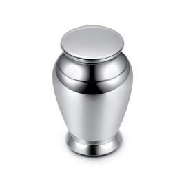 Zysta Stainless Steel Mini Urn Waterproof Memorial Urn for Cremation Ashes Burial Mini Funeral Urn Keepsake for Safe Storage of Ashes
