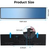 JOYTUTUS Rear View Mirror, Universal 11.81 Inch 2 Pack Panoramic