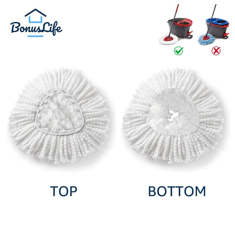 BonusLife Refill for O-Ceda EasyWrin Spin Mop Head 1-Tank System