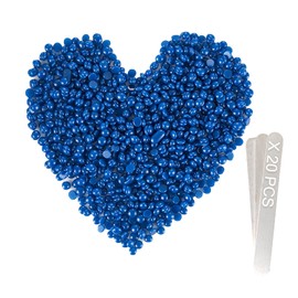 PURPLESKY PURPLESKY Waxing Beads for Hair Removal - 2.5LB Coarse Hard Wax with Sea Salt Scent, Sticks for Bikini, Facial, Leg, Back and Chest