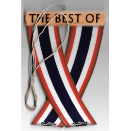 Rear view mirror mini car flags Thailand Thai unity flagz for inside the car