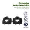 2 Pcs 420867882 Carburetor Intake Manifold Boot Fit for Ski-Doo
