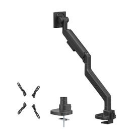 SilverStone Technology ARM15 Monitor arm with Heavy Duty Gas Spring Design, SST-ARM15B