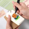 300 Blank Notebooks, Mini Word Card with Keychain, Vocabulary Book