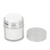 2pcs 50ml Cream Jar Refillable Empty Acrylic Vacuum Makeup Jar