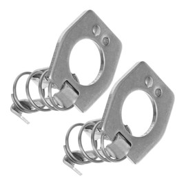 ABOOFAN 2pcs Rv Water Heater Door Latch Fastener Durable Water Latch for Camper Bottle Easy to Install and Secure Accessory