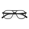 FEISEDY Retro Aviator Reading Glasses Square Readers with Spring Hinge