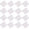 SBYURE 20 Pack Clear Plastic Beaded Chain Connector Vertical Roman
