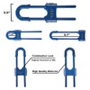 4 PACK Child Proof Sliding Cabinet Door Code Locks Baby