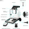 FitStill 148FT/45M Underwater Waterproof Diving Housing Compatible for Go Pro