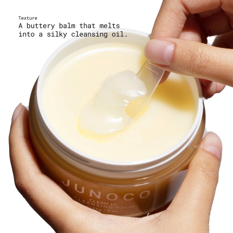 JUNOCO Clean 10 Cleansing Balm Minimal Ingredient Makeup Remover 85g