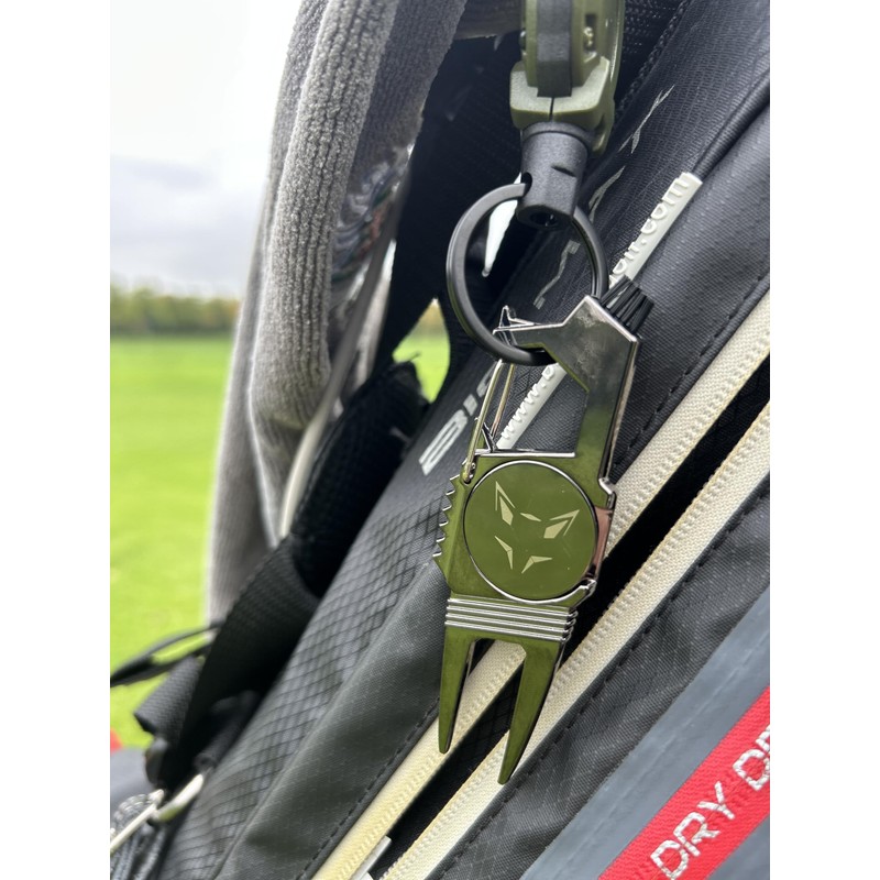 GFOXX PF-Golf Divot Tool Set, 2 Pieces, Multifunctional Divot Tool