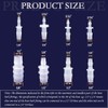 40Pcs Plastic Hose Barb Reducing Fittings Assortment, 8 Sizes of