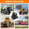 HUAREW Dump Trailer Solenoid 12V 4 Terminal 100 Amp Intermittent