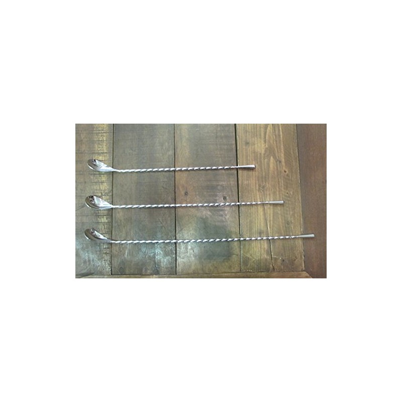 三宝 Industrial Bar Spoon Silver 35 cm Twist/Dew Yukiwa Q
