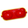 Maulwurfshop 2 x Egg Container Egg Carrier 2 Compartments with