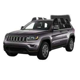 Precut Window Tint Film for Jeep Grand Cherokee 4door 2011-2021 All Side+Rear Windshield 10% VLT 2Ply Anti-Shatter, UV Block, Privacy Protection, Easy Install, No Trimming Needed,Glare Reduction