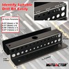 MUTUACTOR Magnetic Drill Bit Organizer,No Drilling Magnet Impact Drill Bit
