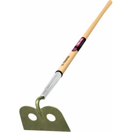 Truper (33035) Tru Pro Forged Mortar Hoe, 10-Inch Head, Ash Handle, 60-Inch