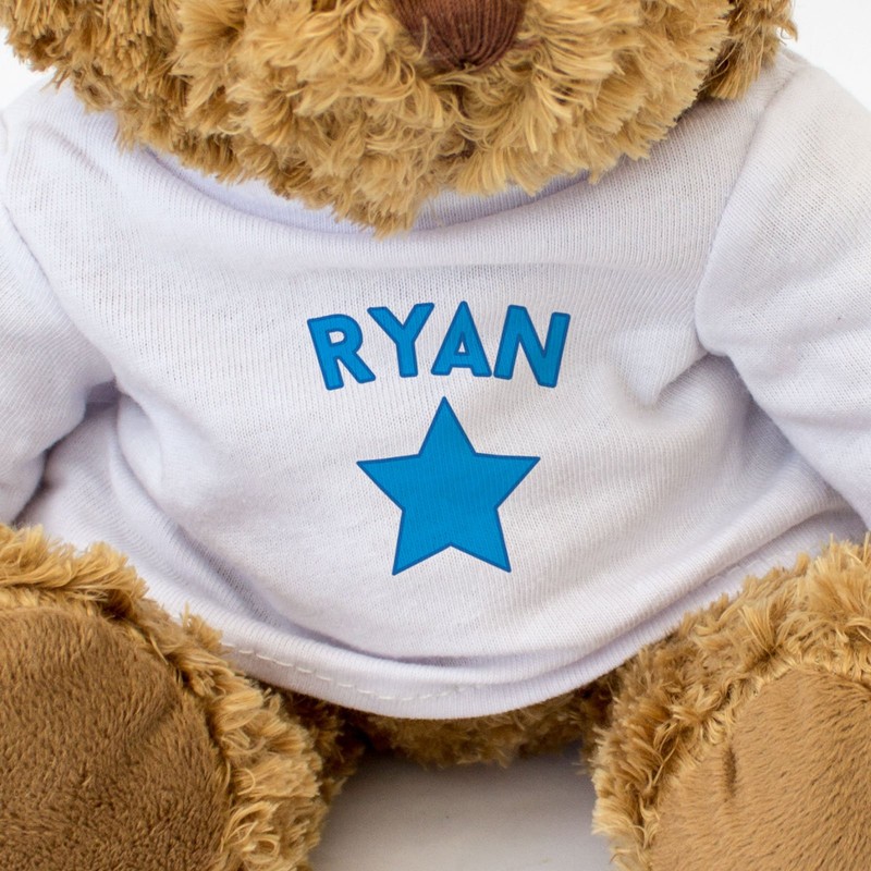 NEW - RYAN - Cute And Cuddly Teddy Bear -