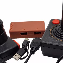 iCode Atari Joystick, Paddle, Driving USB Adapter. 2 ports 2600 7800 8bit/XL/ST - 2 Ports