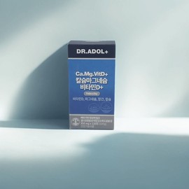 Doctor Adol Dr. Adol Calcium Magnesium Vitamin D 120 tablets 1 month supply / 닥터아돌 칼슘 마그네슘 비타민D 120정 1개월분