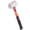 Edward Tools White Rubber Mallet Hammer - Non marking -