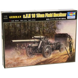 Trumpeter 02304 Modellbausatz German 15cm s.FH 18 Field Howitzer