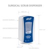 PURELL LTX-12 Touch-Free Waterless Surgical Scrub Dispenser, Blue, for 1200