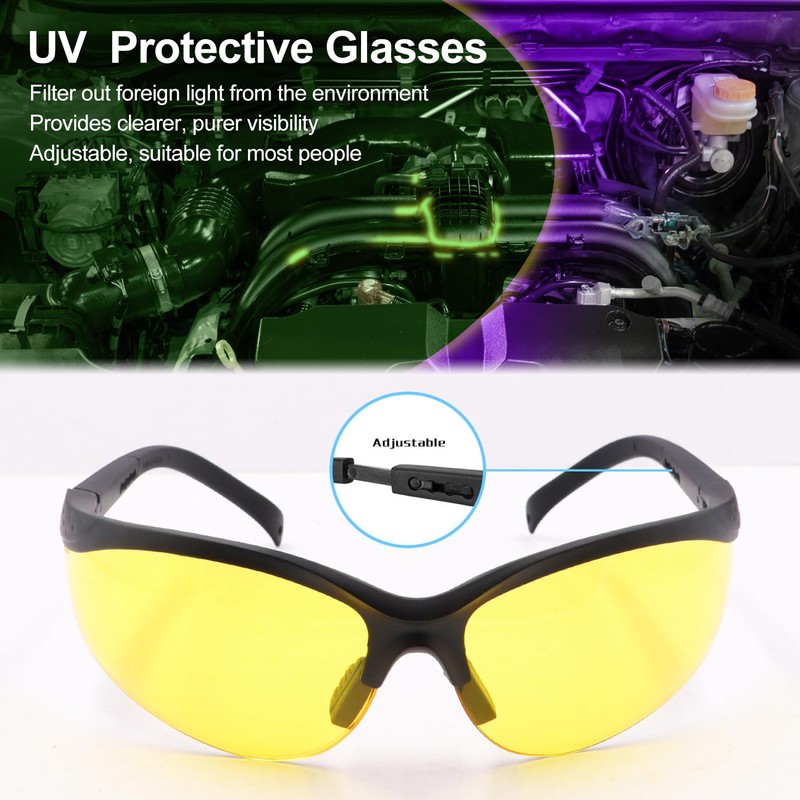 Vansky Air Conditioner Leak Detector: Professional Car Tool 68 LED